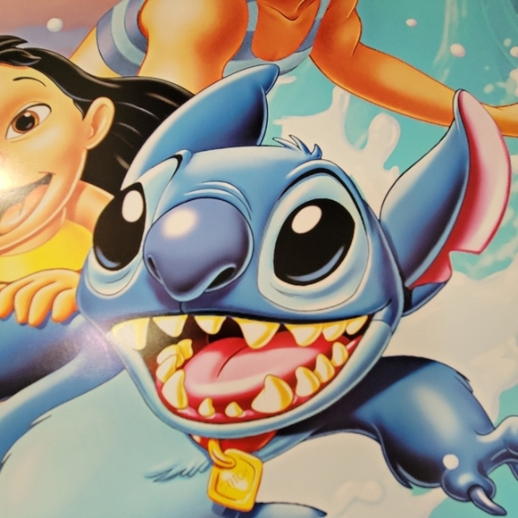 Lilo & Stitch Surfing Poster Full Color, Glossy W 24" in X H 36" in - Picture 7 of 9